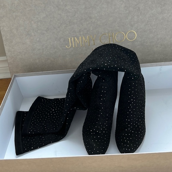 Jimmy Choo over the knee boots - Picture 3 of 6